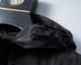 Men's Lightweight Breathable Waterproof Hooded Outdoor Jacket Zip Up Coat with Pocket Nylon Windbreaker 56001