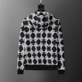 Hooded Cotton Tracksuits Sweatsuits for Men Sweat Track Suits 2 Piece Casual Athletic Jogging Warm Up Full Zip Sportswear Sets 38092