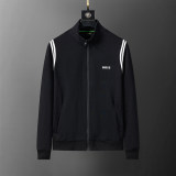Men's Cotton Tracksuits Outfits Set 2 Piece Jogging Suits Warm Up Sweatsuits Stand Collar Sportswear Track  Suits Sets 38092