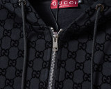 Hooded Cotton Tracksuits Sweatsuits for Men Sweat Track Suits 2 Piece Casual Athletic Jogging Warm Up Full Zip Sportswear Sets 38096