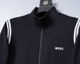 Men's Cotton Tracksuits Outfits Set 2 Piece Jogging Suits Warm Up Sweatsuits Stand Collar Sportswear Track  Suits Sets 38092