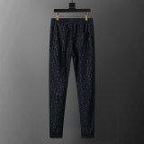 Men's Cotton Tracksuits Outfits Set 2 Piece Jogging Suits Warm Up Sweatsuits Stand Collar Sportswear Track  Suits Sets 38098