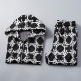 Hooded Cotton Tracksuits Sweatsuits for Men Sweat Track Suits 2 Piece Casual Athletic Jogging Warm Up Full Zip Sportswear Sets 38092