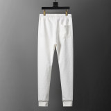 Hooded Cotton Tracksuits Sweatsuits for Men Sweat Track Suits 2 Piece Casual Athletic Jogging Warm Up Full Zip Sportswear Sets 38110