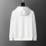 Hooded Cotton Tracksuits Sweatsuits for Men Sweat Track Suits 2 Piece Casual Athletic Jogging Warm Up Full Zip Sportswear Sets 38110