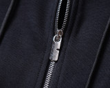 Hooded Cotton Tracksuits Sweatsuits for Men Sweat Track Suits 2 Piece Casual Athletic Jogging Warm Up Full Zip Sportswear Sets 38089