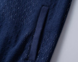 Men's Cotton Tracksuits Outfits Set 2 Piece Jogging Suits Warm Up Sweatsuits Stand Collar Sportswear Track  Suits Sets 38103