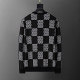 Men's Slim Fit Knitted Sweater Soft Ribbing Edge 5006