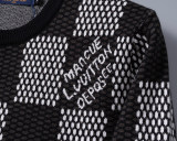 Men's Slim Fit Knitted Sweater Soft Ribbing Edge 5006