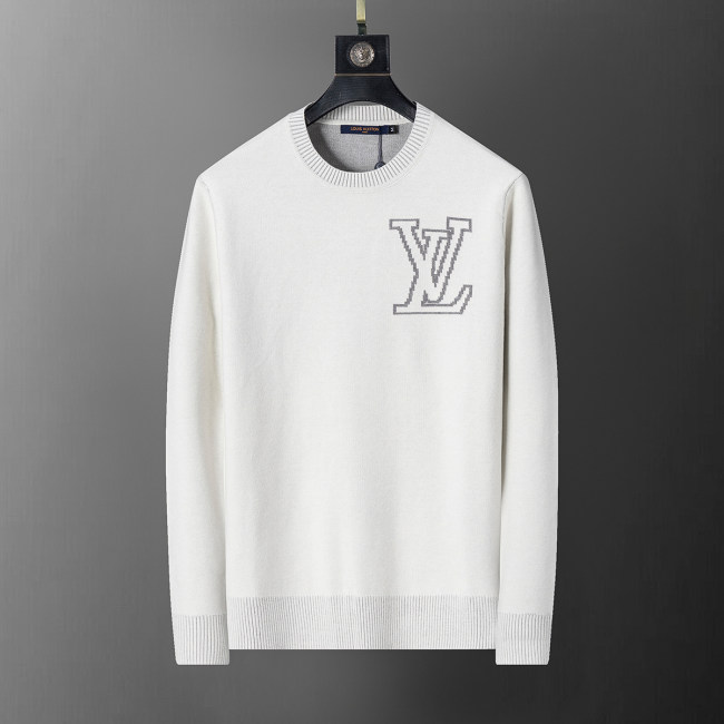 Men's Slim Fit Knitted Sweater Soft Ribbing Edge 5009