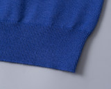 Men's Slim Fit Knitted Sweater Soft Ribbing Edge 5035