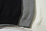 Original Zip-Up Jumper Knitted Stand-Collar Jacket