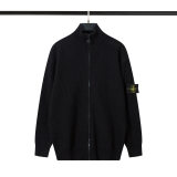 Original Zip-Up Jumper Knitted Stand-Collar Jacket