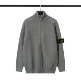 Original Zip-Up Jumper Knitted Stand-Collar Jacket