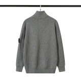 Original Zip-Up Jumper Knitted Stand-Collar Jacket