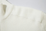 Original Zip-Up Jumper Knitted Stand-Collar Jacket