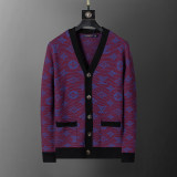 Men's Slim Fit Knitted Cardigan Sweater Soft Ribbing Edge 5023