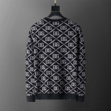 Men's Slim Fit Knitted Sweater Soft Ribbing Edge 5005