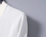 Men's Slim Fit Knitted Cardigan Sweater Soft Ribbing Edge 5020