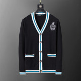 Men's Slim Fit Knitted Cardigan Sweater Soft Ribbing Edge 5029