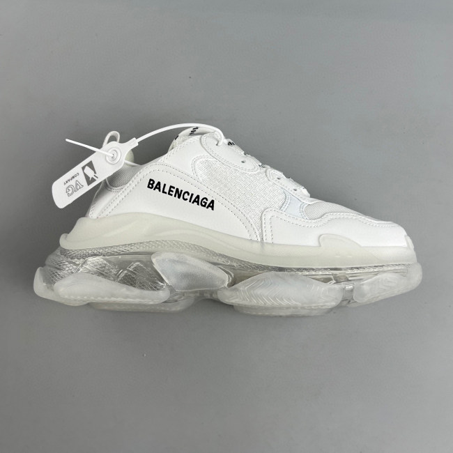Original Triple S Clear Sole Sneakers White