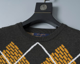 Men's Slim Fit Knitted Sweater Soft Ribbing Edge 5037