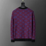Men's Slim Fit Knitted Cardigan Sweater Soft Ribbing Edge 5023