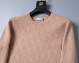 Men's Slim Fit Knitted Sweater Soft Ribbing Edge 5027