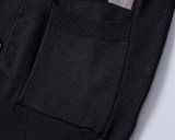 Men's Slim Fit Knitted Cardigan Sweater Soft Ribbing Edge 5003