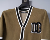 Men's Slim Fit Knitted Cardigan Sweater Soft Ribbing Edge 5016