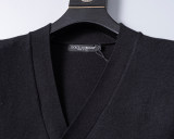Men's Slim Fit Knitted Cardigan Sweater Soft Ribbing Edge 5003