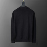 Men's Slim Fit Knitted Cardigan Sweater Soft Ribbing Edge 5003