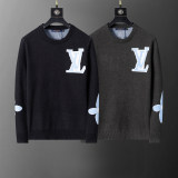 Men's Slim Fit Knitted Sweater Soft Ribbing Edge 5036