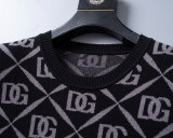 Men's Slim Fit Knitted Sweater Soft Ribbing Edge 5005