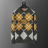 Men's Slim Fit Knitted Sweater Soft Ribbing Edge 5037
