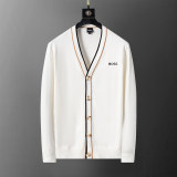 Men's Slim Fit Knitted Cardigan Sweater Soft Ribbing Edge 5039