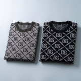 Men's Slim Fit Knitted Sweater Soft Ribbing Edge 5005