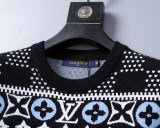 Men's Slim Fit Knitted Sweater Soft Ribbing Edge 5038