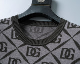 Men's Slim Fit Knitted Sweater Soft Ribbing Edge 5005