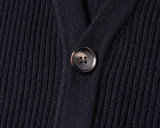Men's Slim Fit Knitted Cardigan Sweater Soft Ribbing Edge 5032