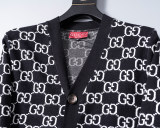 Men's Slim Fit Knitted Cardigan Sweater Soft Ribbing Edge 5010