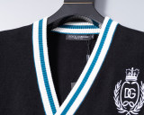 Men's Slim Fit Knitted Cardigan Sweater Soft Ribbing Edge 5029