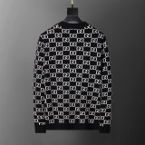 Men's Slim Fit Knitted Cardigan Sweater Soft Ribbing Edge 5010