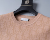 Men's Slim Fit Knitted Sweater Soft Ribbing Edge 5027