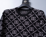 Men's Slim Fit Knitted Sweater Soft Ribbing Edge 5005
