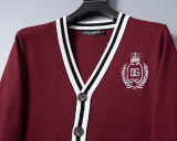 Men's Slim Fit Knitted Cardigan Sweater Soft Ribbing Edge 5029