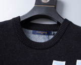 Men's Slim Fit Knitted Sweater Soft Ribbing Edge 5036