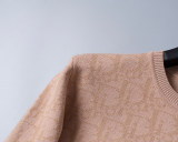 Men's Slim Fit Knitted Sweater Soft Ribbing Edge 5027