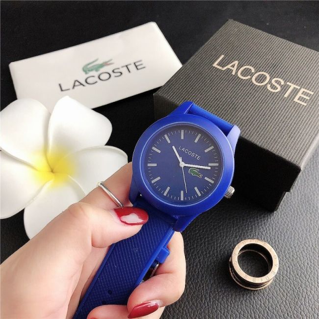5A 176Y Blue Silicone Quartz Watch Casual Fashion Watch