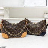5A  Boulogne Monogram Shoulder Bag 28x19cm